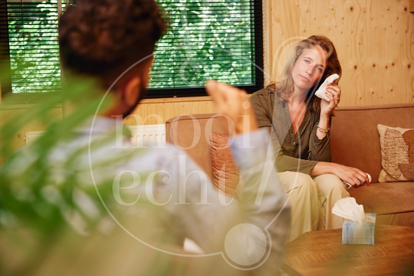 Vrouw ziek vakantiepark 4