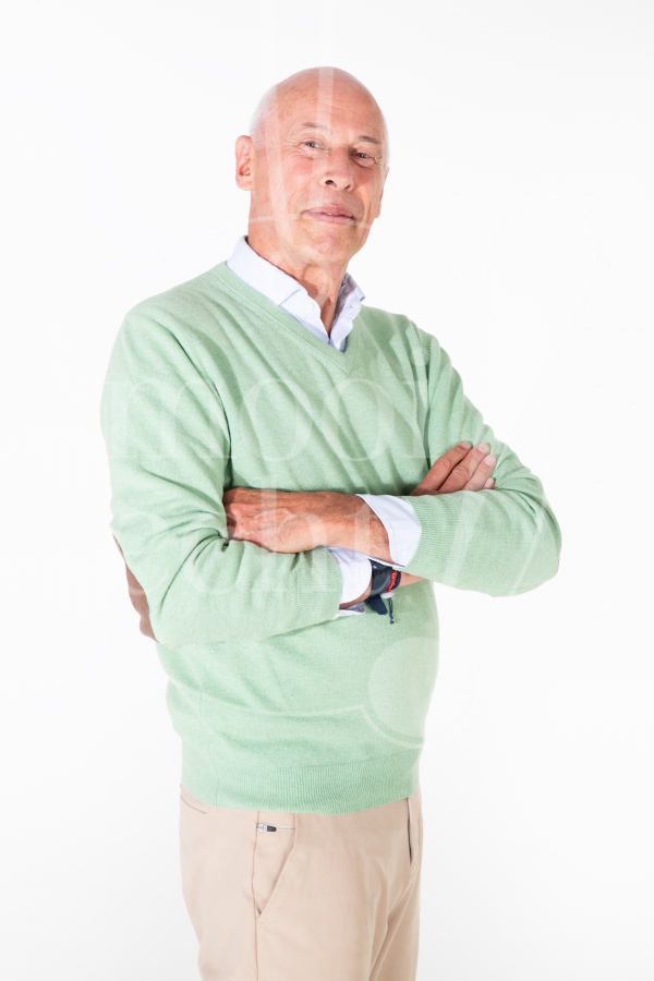 Portret man witte achtergrond 2
