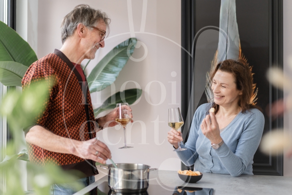 Koppel samen in de keuken 1